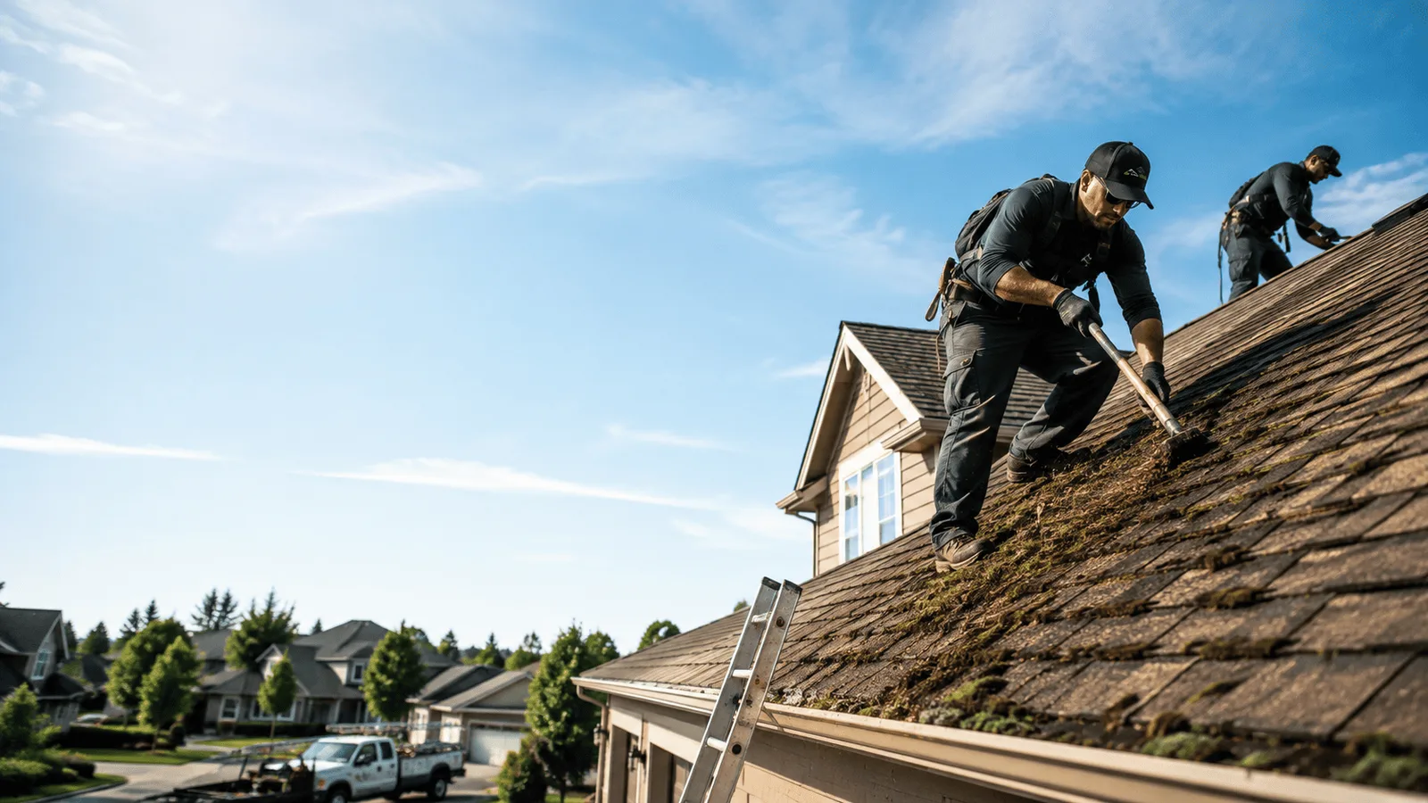 Roof Moss Removal in Orrick, MO near me